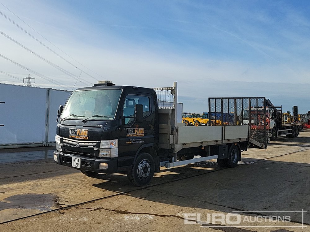 2014 Mitsubishi Canter 7C15 - 栏板式/ 平板卡车:图1 2014 Mitsubishi Canter 7C15 - 栏板式/ 平板卡车:图1