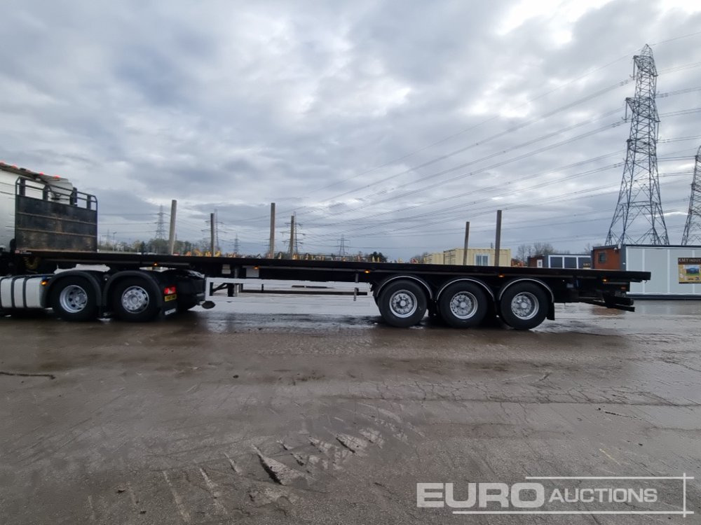 2014 SDC Tri Axle Flat Bed Trailer - 栏板式/ 平板半拖车:图2 2014 SDC Tri Axle Flat Bed Trailer - 栏板式/ 平板半拖车:图2