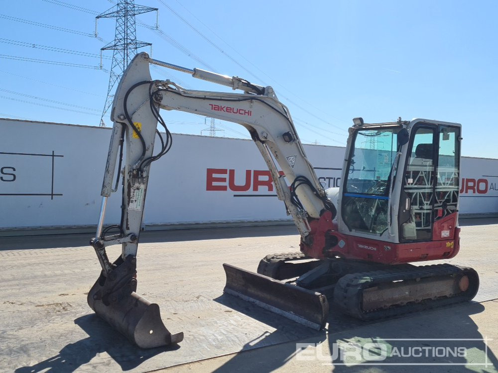 2014 Takeuchi TB260 - 小型挖掘机:图1 2014 Takeuchi TB260 - 小型挖掘机:图1