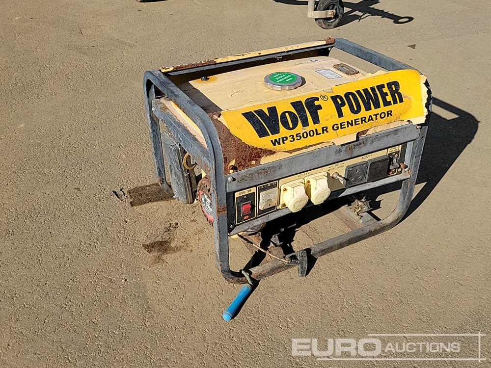 2014 Wolf Power WP3500LR - 发电机组:图1 2014 Wolf Power WP3500LR - 发电机组:图1