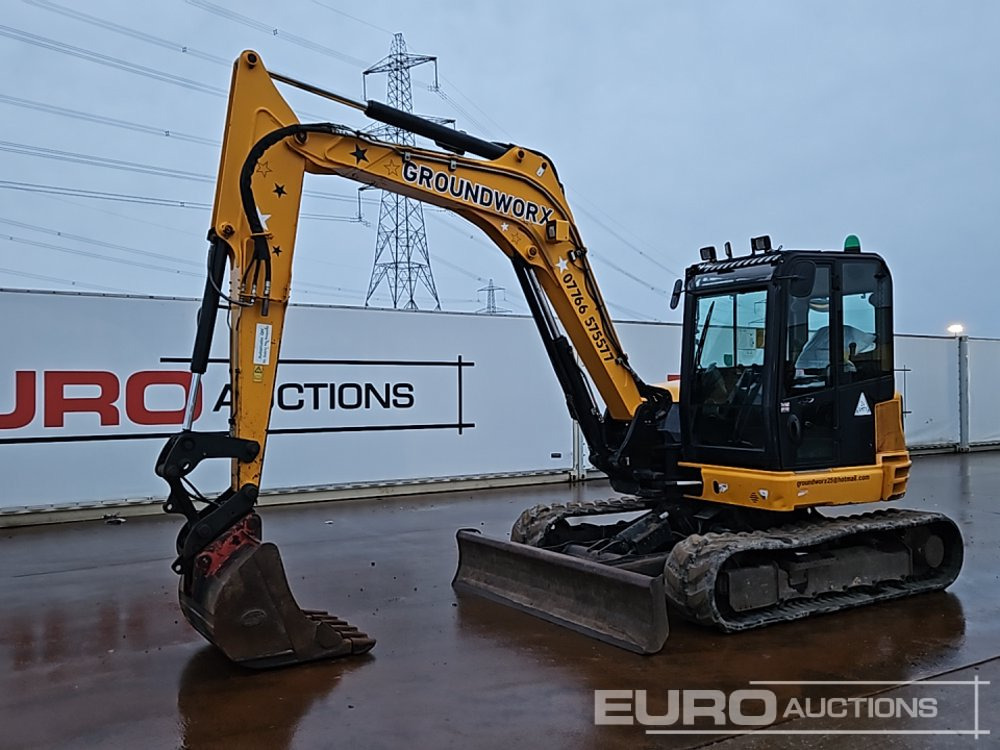 2015 JCB 86C-1 - 小型挖掘机:图1 2015 JCB 86C-1 - 小型挖掘机:图1