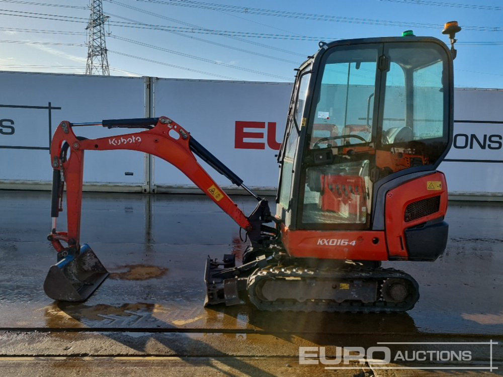 2015 Kubota KX016-4 - 小型挖掘机:图2 2015 Kubota KX016-4 - 小型挖掘机:图2