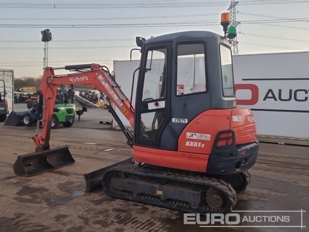 2015 Kubota KX61-3 - 小型挖掘机:图3 2015 Kubota KX61-3 - 小型挖掘机:图3