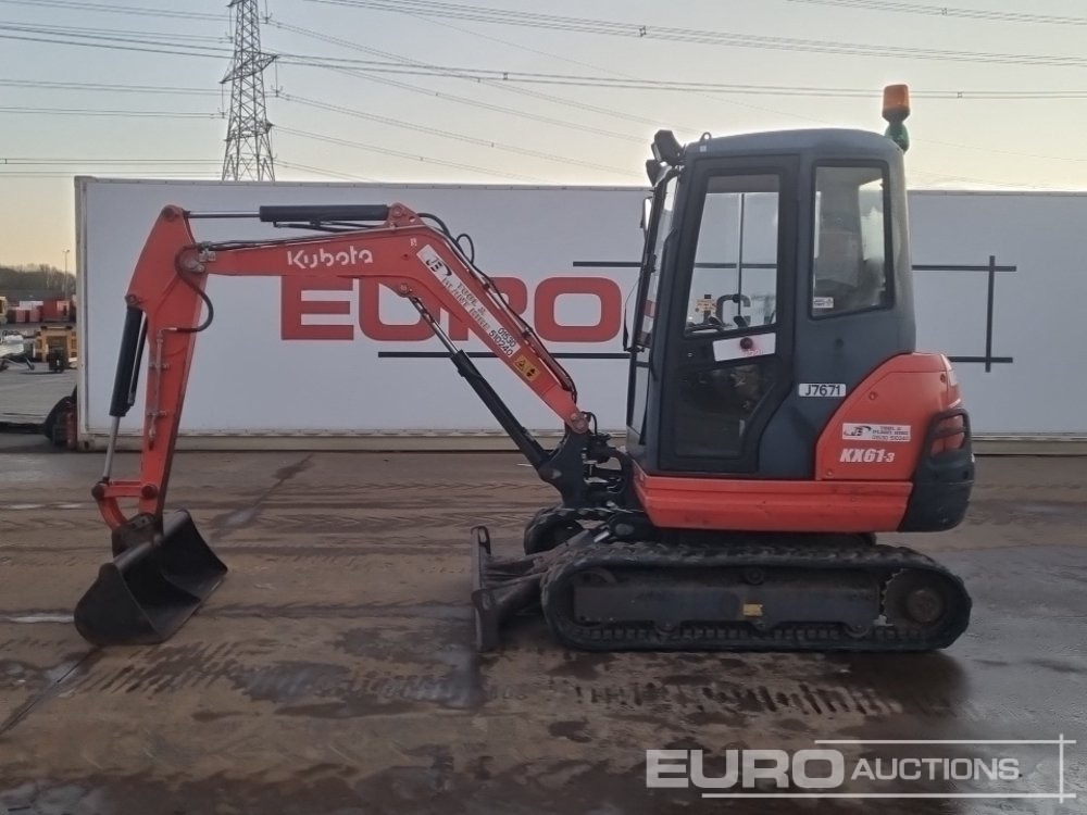 2015 Kubota KX61-3 - 小型挖掘机:图2 2015 Kubota KX61-3 - 小型挖掘机:图2
