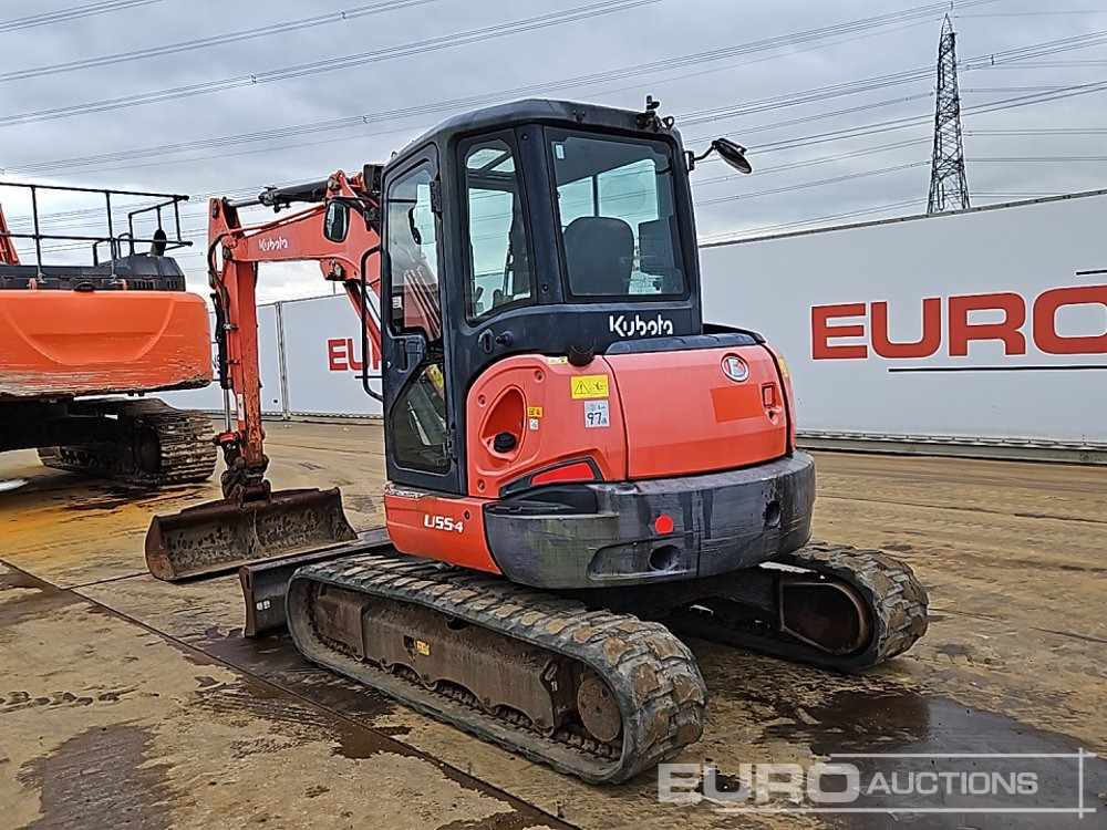 2015 Kubota U55-4 - 小型挖掘机:图3 2015 Kubota U55-4 - 小型挖掘机:图3