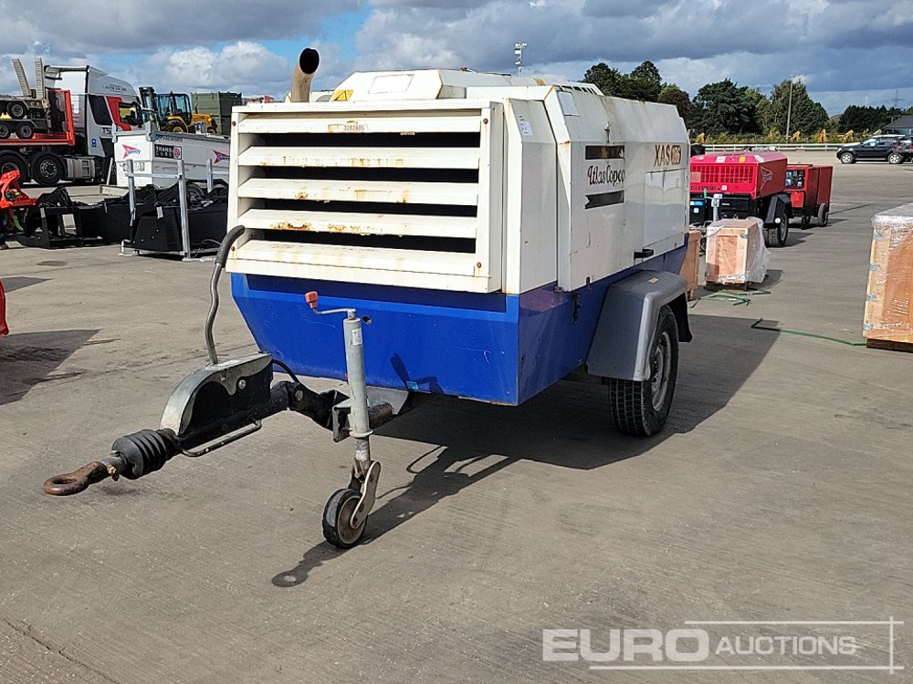 2016 Atlas Copco XAS186 - 空气压缩机:图1 2016 Atlas Copco XAS186 - 空气压缩机:图1