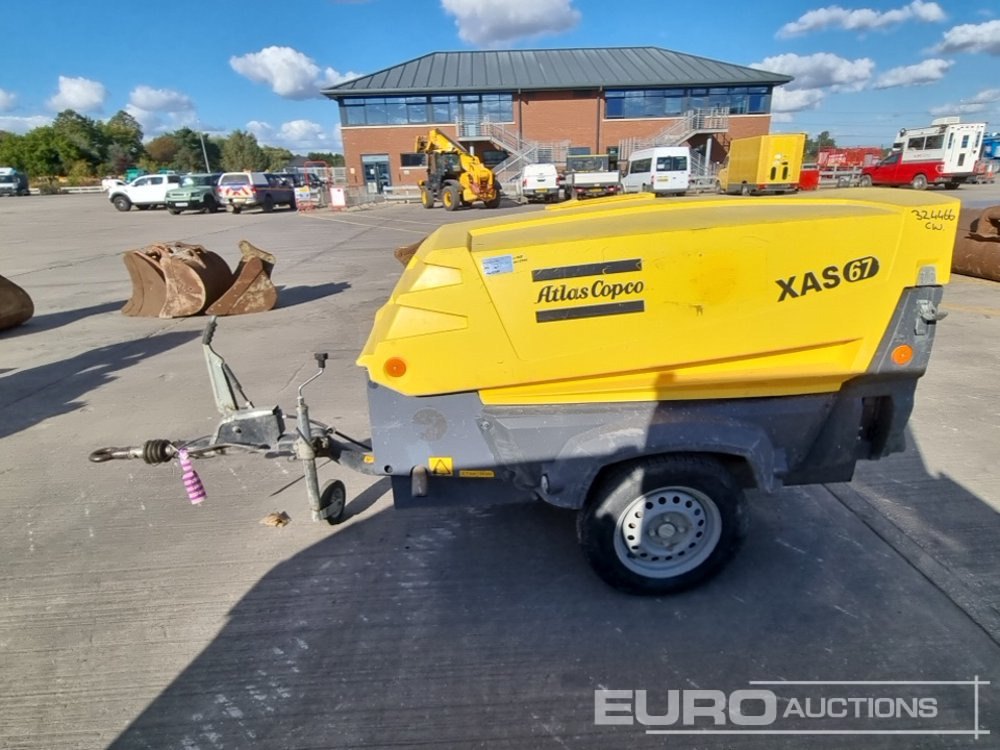 2016 Atlas Copco XAS67KD - 空气压缩机:图2 2016 Atlas Copco XAS67KD - 空气压缩机:图2