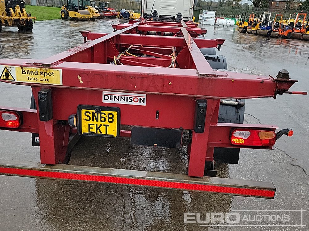 2016 Dennison MF16SK0 - 集装箱运输车/ 可拆卸车身的半拖车:图4 2016 Dennison MF16SK0 - 集装箱运输车/ 可拆卸车身的半拖车:图4