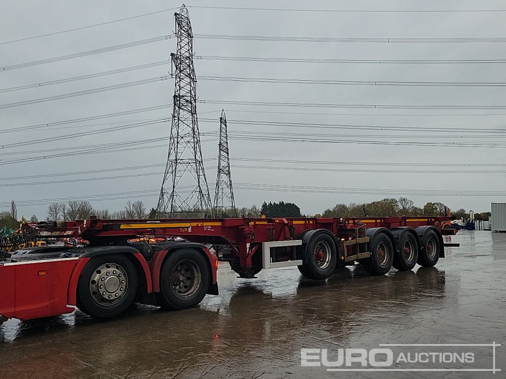 2016 Dennison MF16SK0 - 集装箱运输车/ 可拆卸车身的半拖车:图1 2016 Dennison MF16SK0 - 集装箱运输车/ 可拆卸车身的半拖车:图1