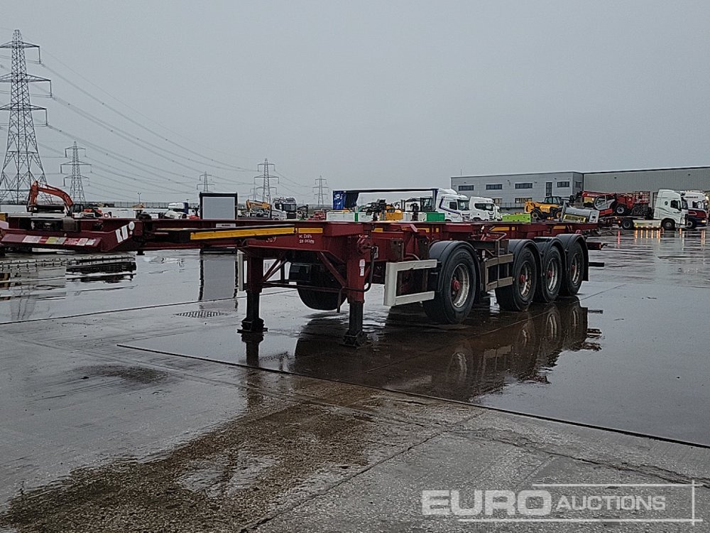 2016 Dennison MF16SK0 - 集装箱运输车/ 可拆卸车身的半拖车:图1 2016 Dennison MF16SK0 - 集装箱运输车/ 可拆卸车身的半拖车:图1