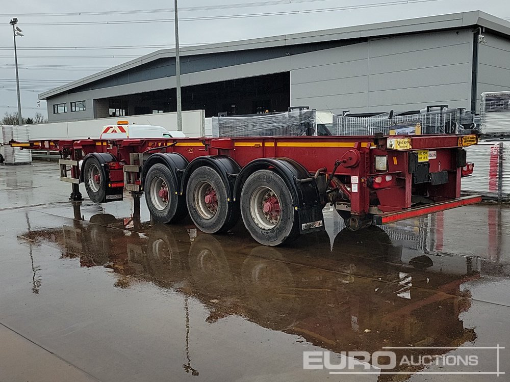 2016 Dennison MF16SK0 - 集装箱运输车/ 可拆卸车身的半拖车:图3 2016 Dennison MF16SK0 - 集装箱运输车/ 可拆卸车身的半拖车:图3