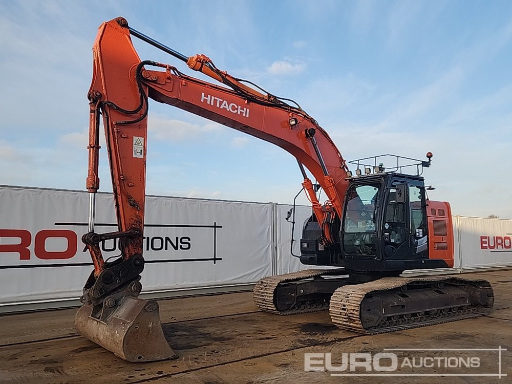 2016 Hitachi ZX225USLC-5B - 履带式挖掘机:图1 2016 Hitachi ZX225USLC-5B - 履带式挖掘机:图1