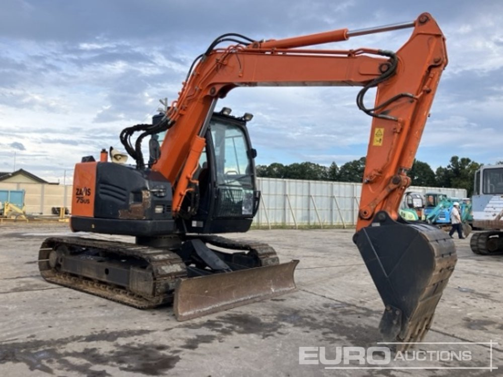 2016 Hitachi ZX75US-5 - 小型挖掘机:图4 2016 Hitachi ZX75US-5 - 小型挖掘机:图4