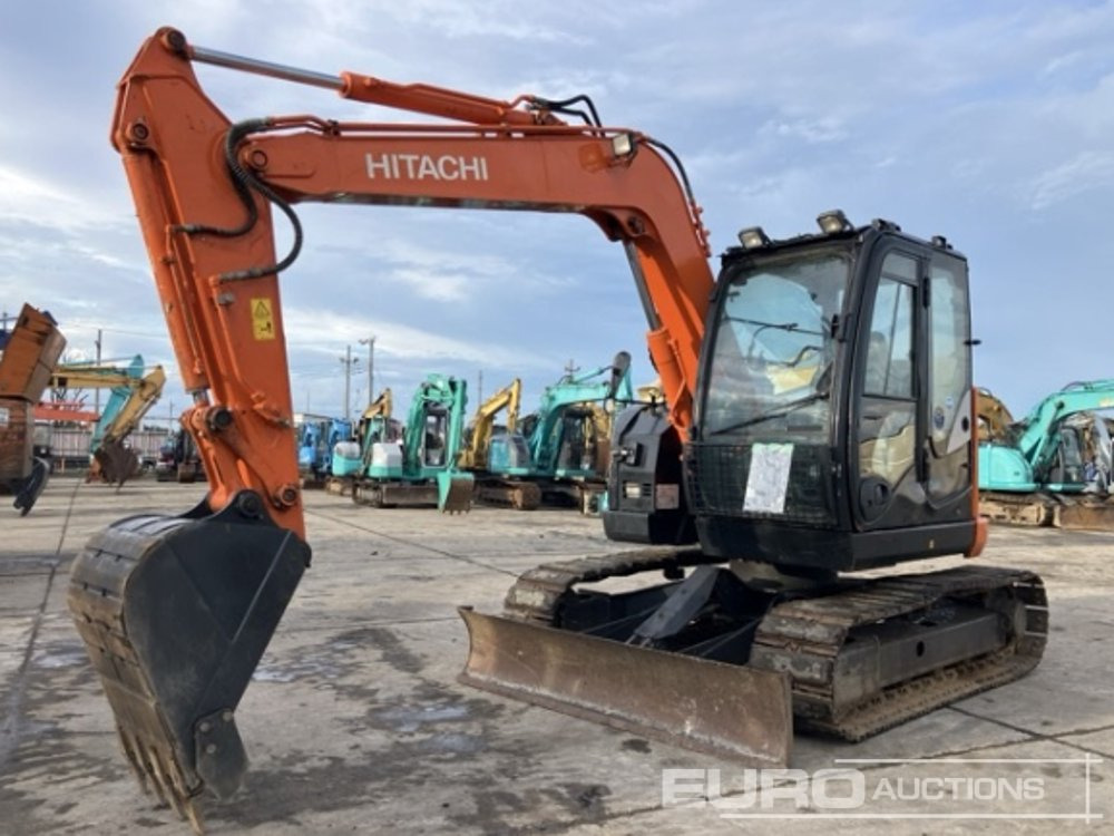 2016 Hitachi ZX75US-5 - 小型挖掘机:图1 2016 Hitachi ZX75US-5 - 小型挖掘机:图1