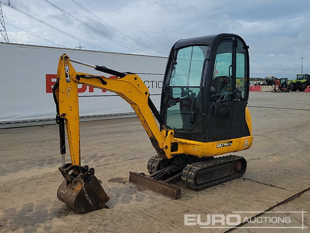 2016 JCB 8014 - 小型挖掘机:图1 2016 JCB 8014 - 小型挖掘机:图1