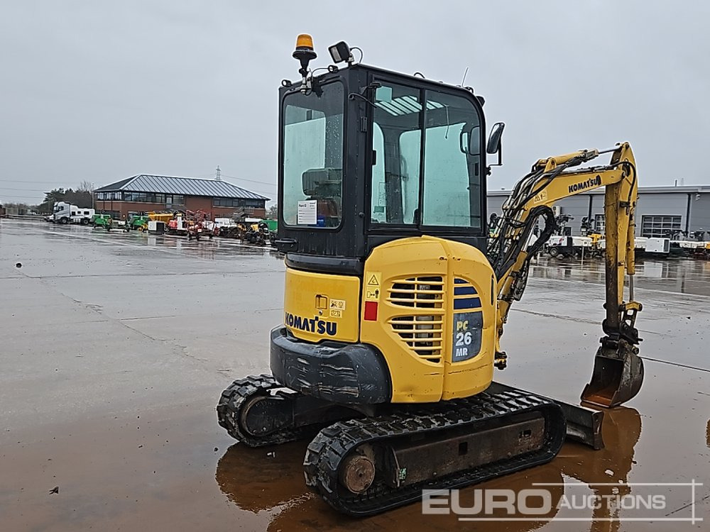 2016 Komatsu PC26MR-3 - 小型挖掘机:图5 2016 Komatsu PC26MR-3 - 小型挖掘机:图5