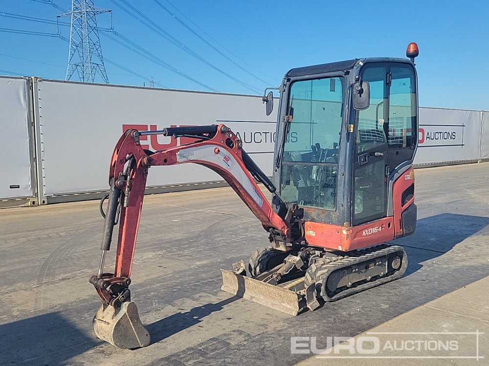 2016 Kubota KX016-4 - 小型挖掘机:图1 2016 Kubota KX016-4 - 小型挖掘机:图1