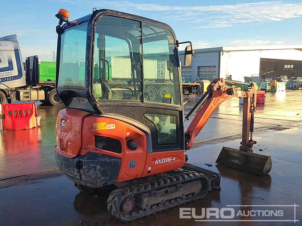 2016 Kubota KX016-4 - 小型挖掘机:图5 2016 Kubota KX016-4 - 小型挖掘机:图5