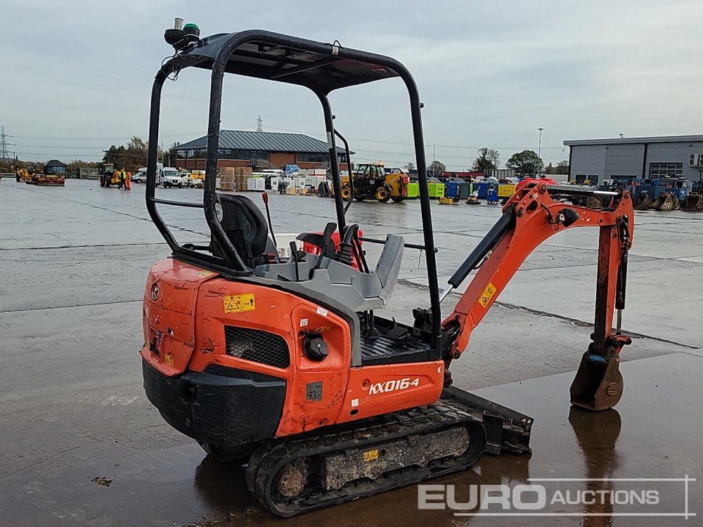 2016 Kubota KX016-4 - 小型挖掘机:图5 2016 Kubota KX016-4 - 小型挖掘机:图5