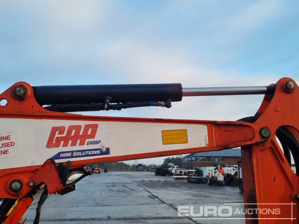 小型挖掘机 2016 Kubota U27-4：图21