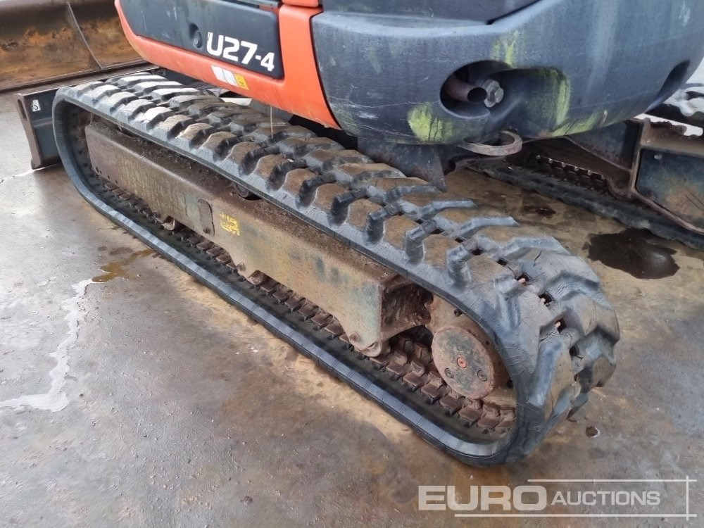 小型挖掘机 2016 Kubota U27-4：图9