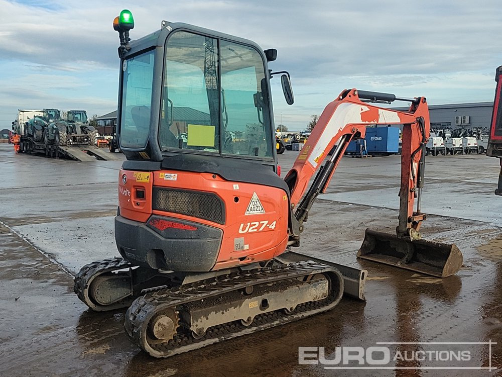 2016 Kubota U27-4 - 小型挖掘机:图5 2016 Kubota U27-4 - 小型挖掘机:图5