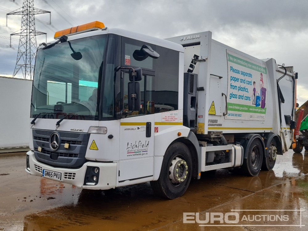 2016 Mercedes Econic 2630 - 垃圾车:图1 2016 Mercedes Econic 2630 - 垃圾车:图1