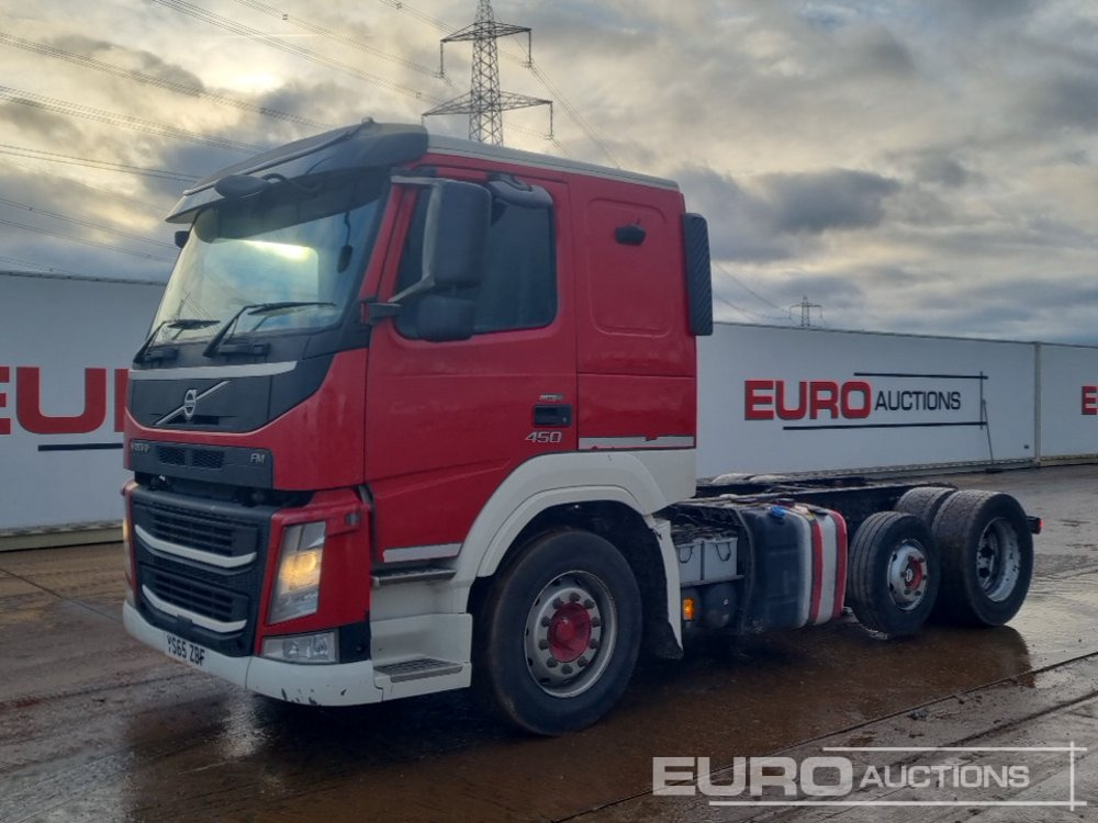 2016 Volvo FM450 - 驾驶室底盘卡车:图1 2016 Volvo FM450 - 驾驶室底盘卡车:图1