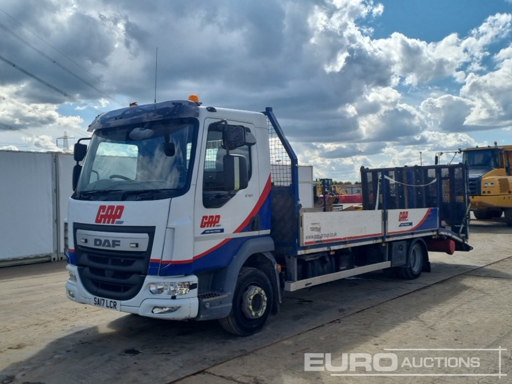 2017 DAF LF210 - 栏板式/ 平板卡车:图1 2017 DAF LF210 - 栏板式/ 平板卡车:图1