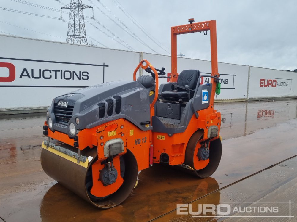 2017 Hamm HD12VV - 碾压机:图1 2017 Hamm HD12VV - 碾压机:图1
