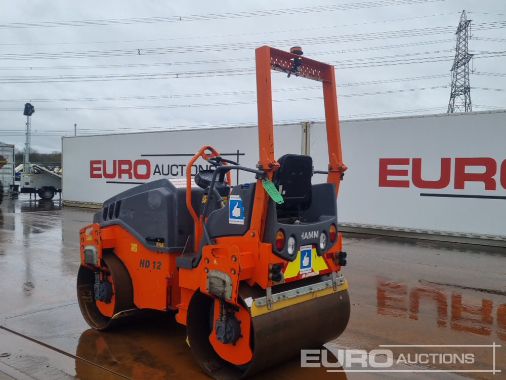 2017 Hamm HD12VV - 碾压机:图3 2017 Hamm HD12VV - 碾压机:图3