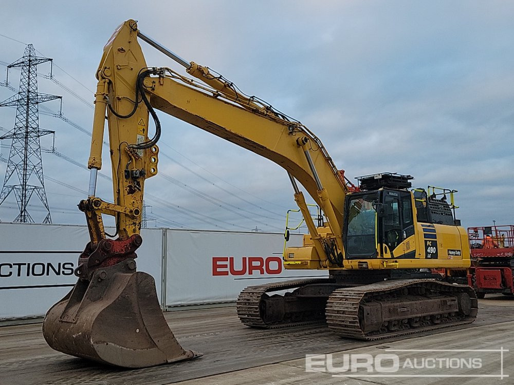 2017 Komatsu PC490LC-11 - 履带式挖掘机:图1 2017 Komatsu PC490LC-11 - 履带式挖掘机:图1