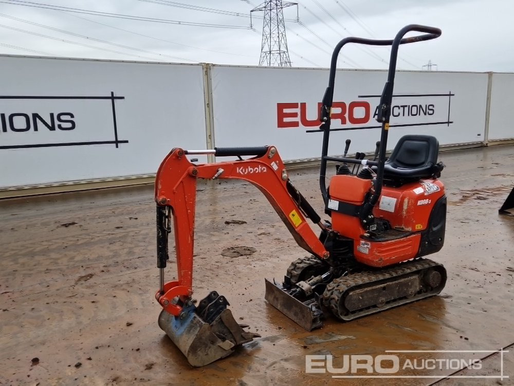 2017 Kubota K008-3 - 小型挖掘机:图1 2017 Kubota K008-3 - 小型挖掘机:图1