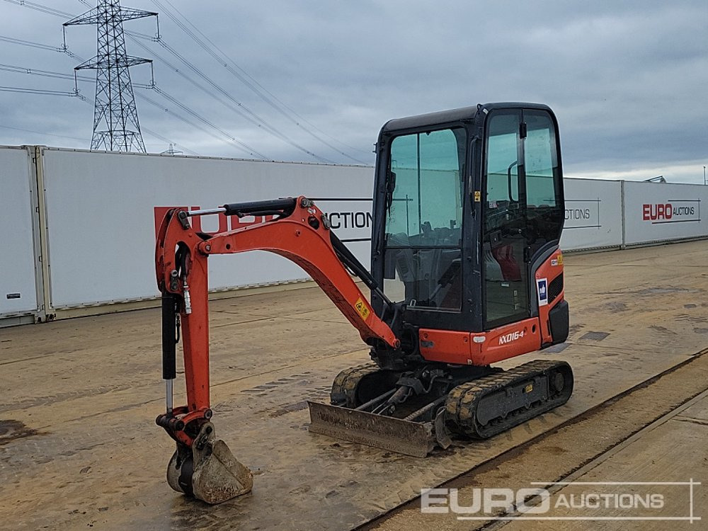 2017 Kubota KX016-4 - 小型挖掘机:图1 2017 Kubota KX016-4 - 小型挖掘机:图1