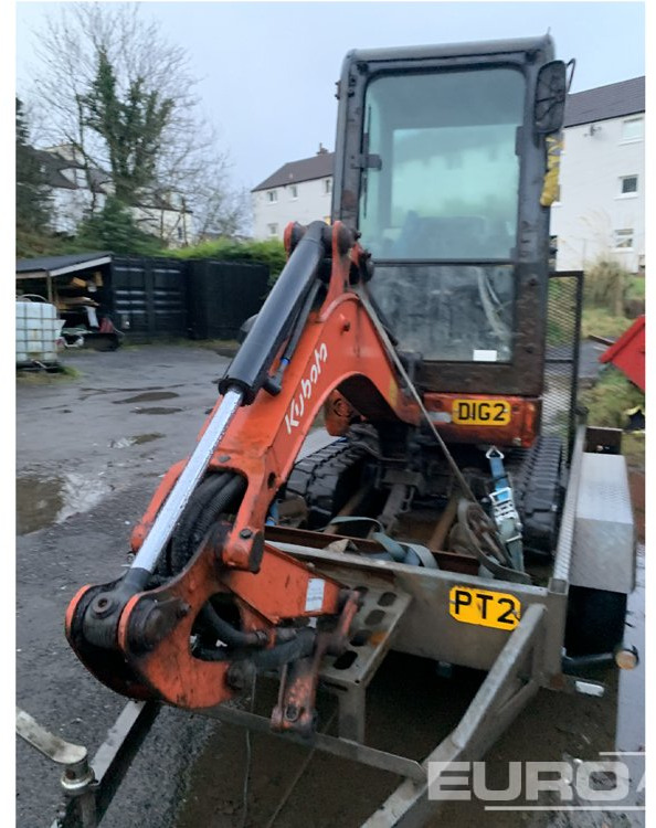 2017 Kubota KX016-4 - 小型挖掘机:图1 2017 Kubota KX016-4 - 小型挖掘机:图1