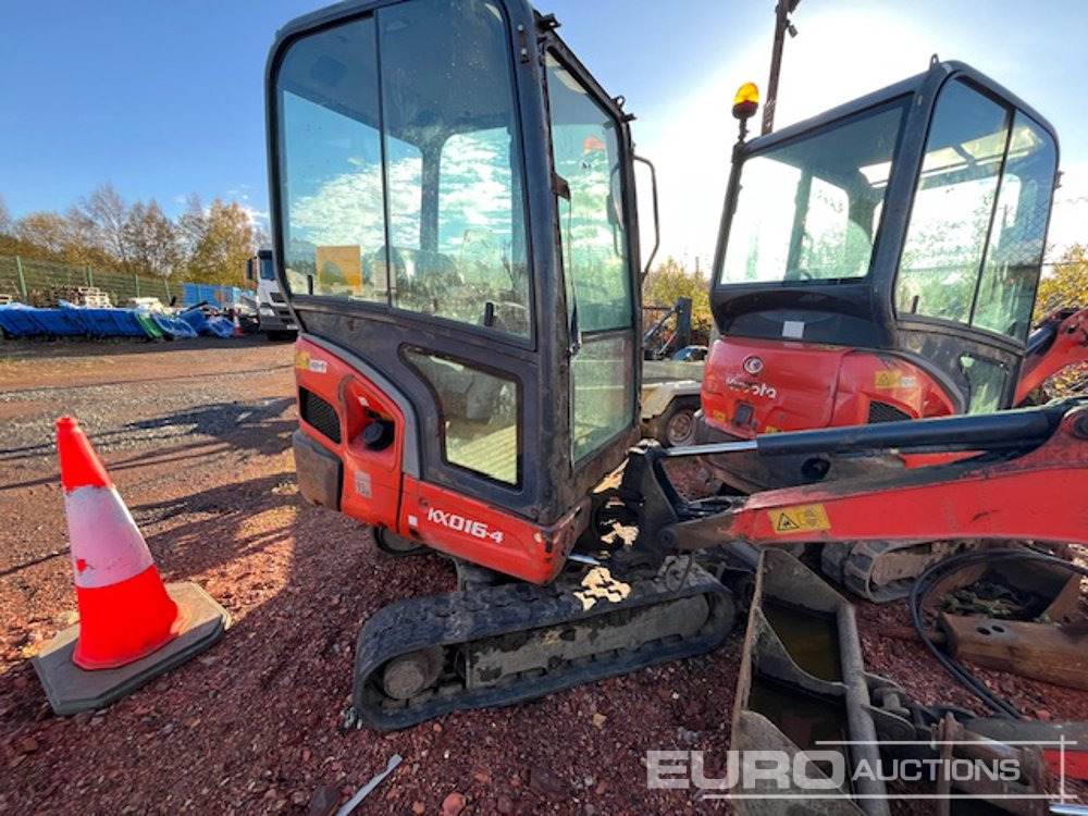 2017 Kubota KX016-4 - 小型挖掘机:图2 2017 Kubota KX016-4 - 小型挖掘机:图2