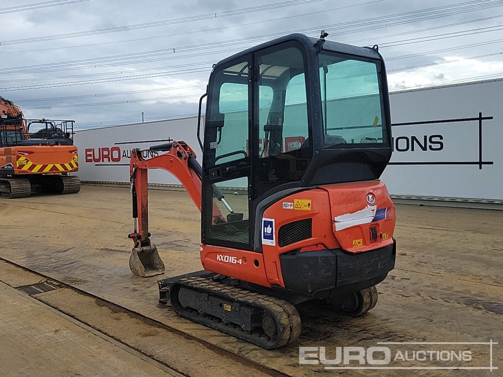 2017 Kubota KX016-4 - 小型挖掘机:图3 2017 Kubota KX016-4 - 小型挖掘机:图3