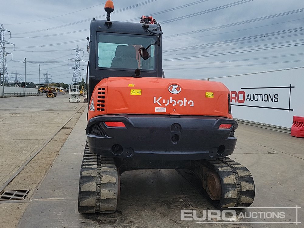 2017 Kubota KX080-4A - 小型挖掘机:图4 2017 Kubota KX080-4A - 小型挖掘机:图4