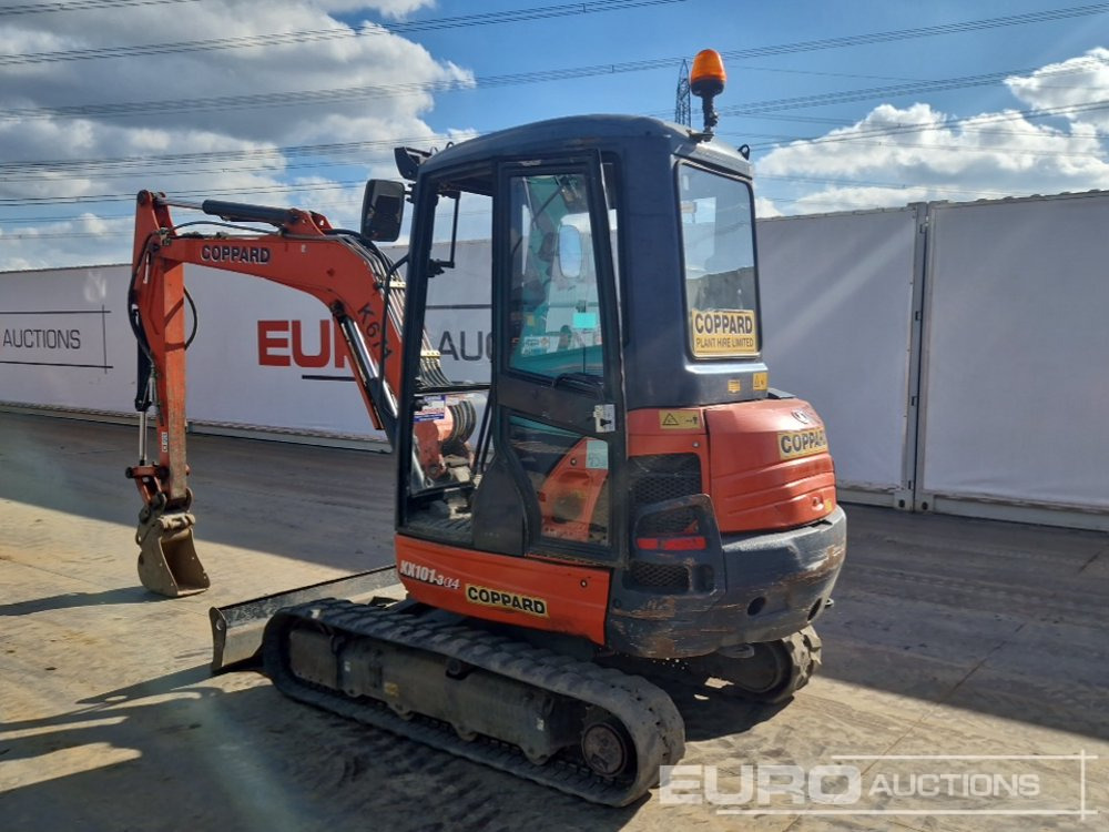 2017 Kubota KX101-3A4 - 小型挖掘机:图3 2017 Kubota KX101-3A4 - 小型挖掘机:图3