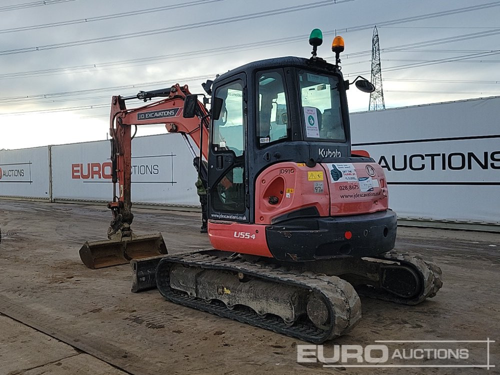 2017 Kubota U55-4 - 小型挖掘机:图3 2017 Kubota U55-4 - 小型挖掘机:图3