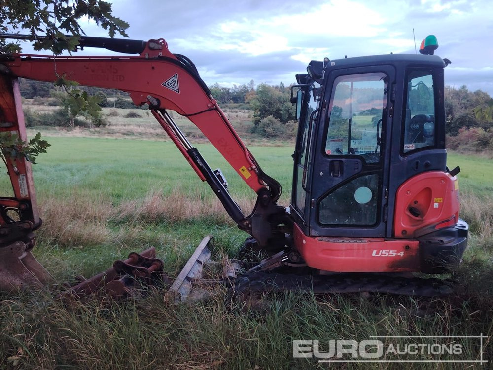 2017 Kubota U55-4 - 小型挖掘机:图1 2017 Kubota U55-4 - 小型挖掘机:图1