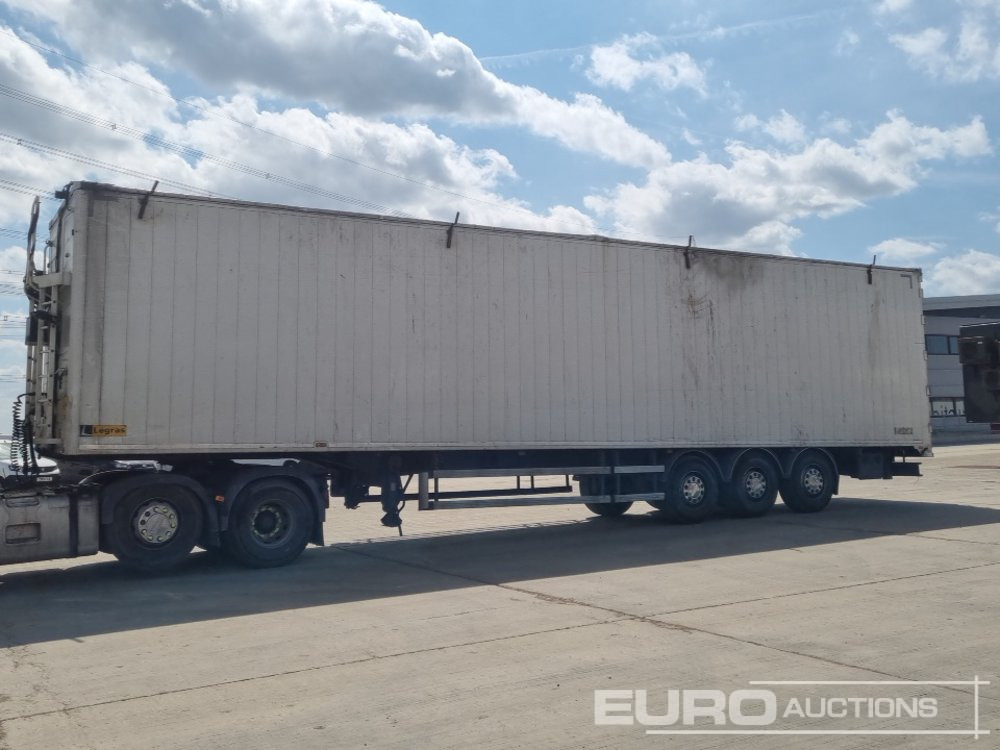 2017 Legras Tri Axle Bulk Trailer, Walking Floor, Easy Sheet - 活动底半拖车:图1 2017 Legras Tri Axle Bulk Trailer, Walking Floor, Easy Sheet - 活动底半拖车:图1