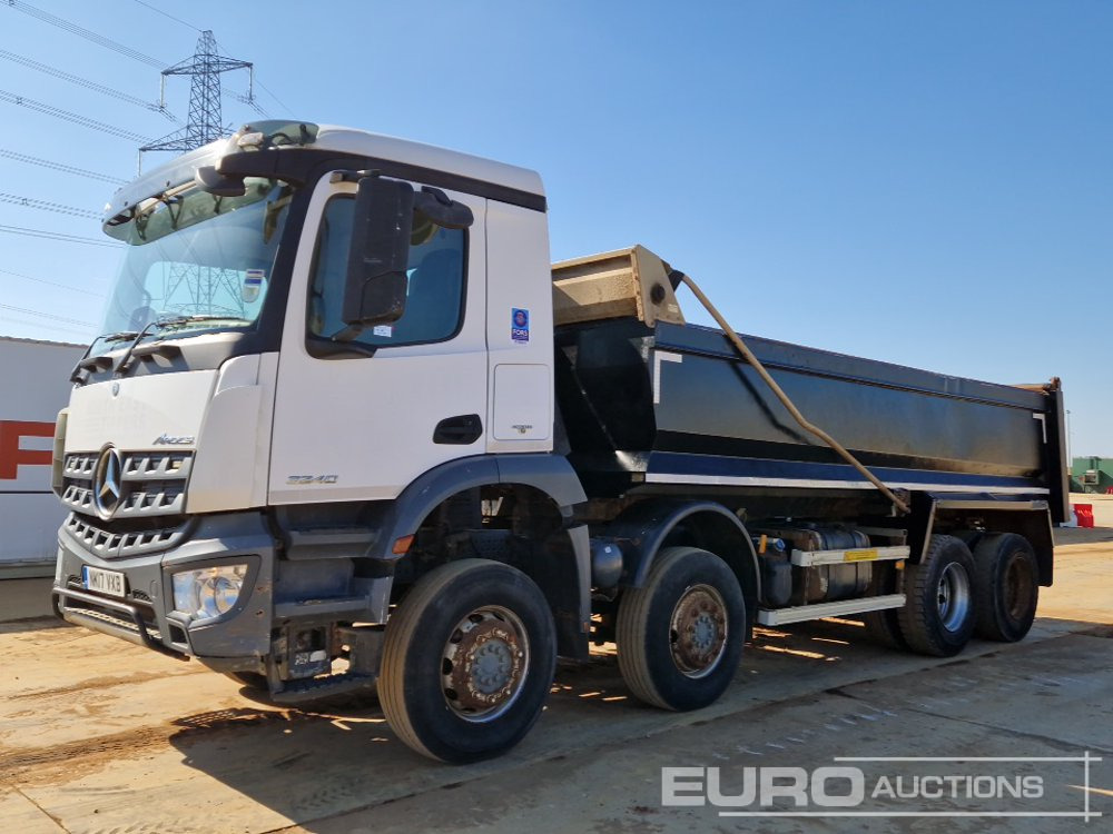 2017 Mercedes Arocs 3240 - 翻斗车:图1 2017 Mercedes Arocs 3240 - 翻斗车:图1