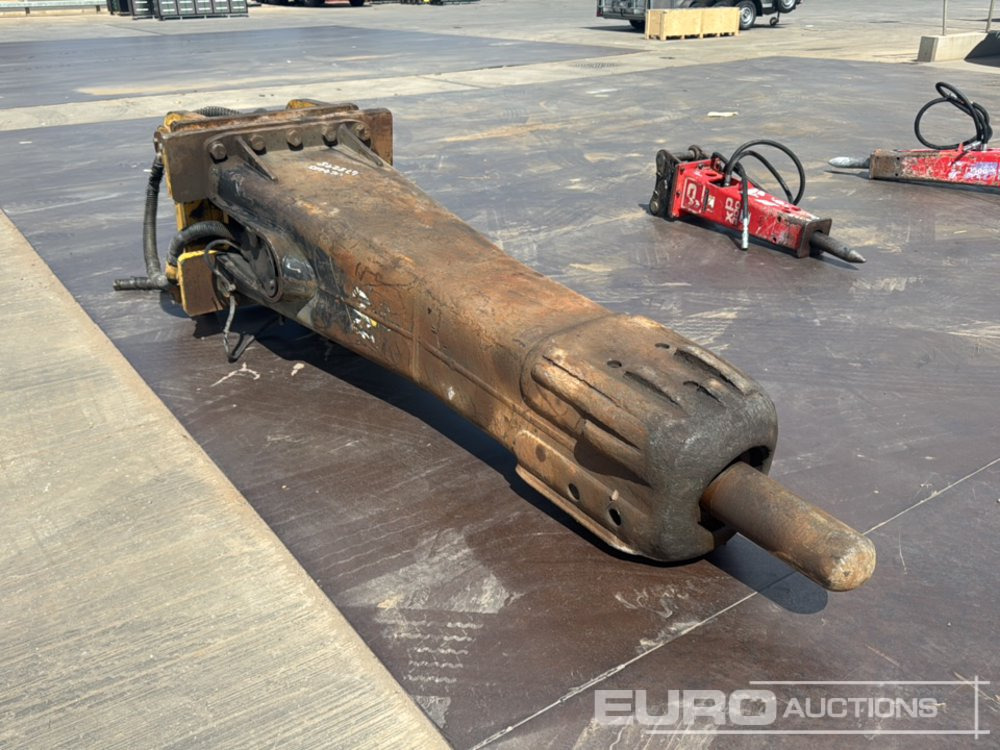 2017 Miller Hydraulic Breaker 100mm Pin to suit 40 Ton Excavator - 液压锤:图4 2017 Miller Hydraulic Breaker 100mm Pin to suit 40 Ton Excavator - 液压锤:图4