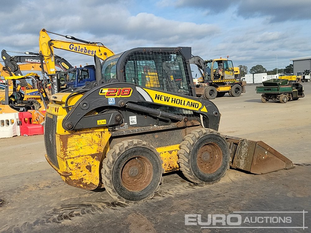 2017 New Holland L218 - 滑移装载机:图5 2017 New Holland L218 - 滑移装载机:图5