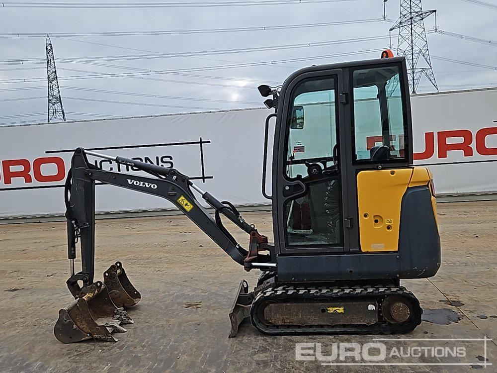 2017 Volvo EC15D - 小型挖掘机:图2 2017 Volvo EC15D - 小型挖掘机:图2