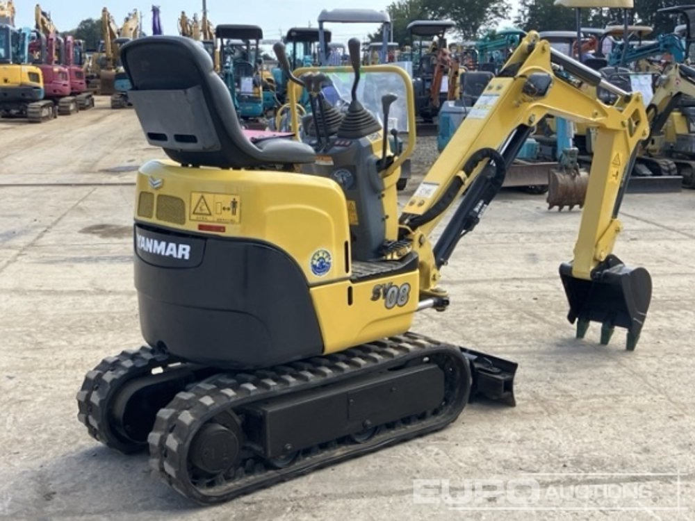 2017 Yanmar SV08-1A - 小型挖掘机:图3 2017 Yanmar SV08-1A - 小型挖掘机:图3