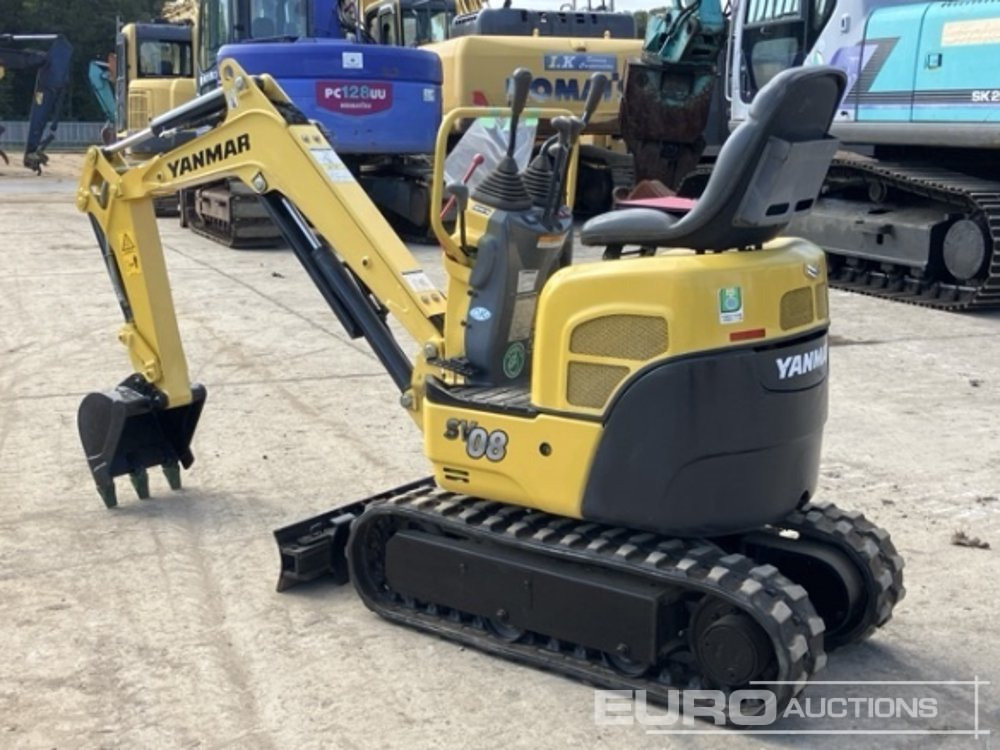2017 Yanmar SV08-1A - 小型挖掘机:图4 2017 Yanmar SV08-1A - 小型挖掘机:图4