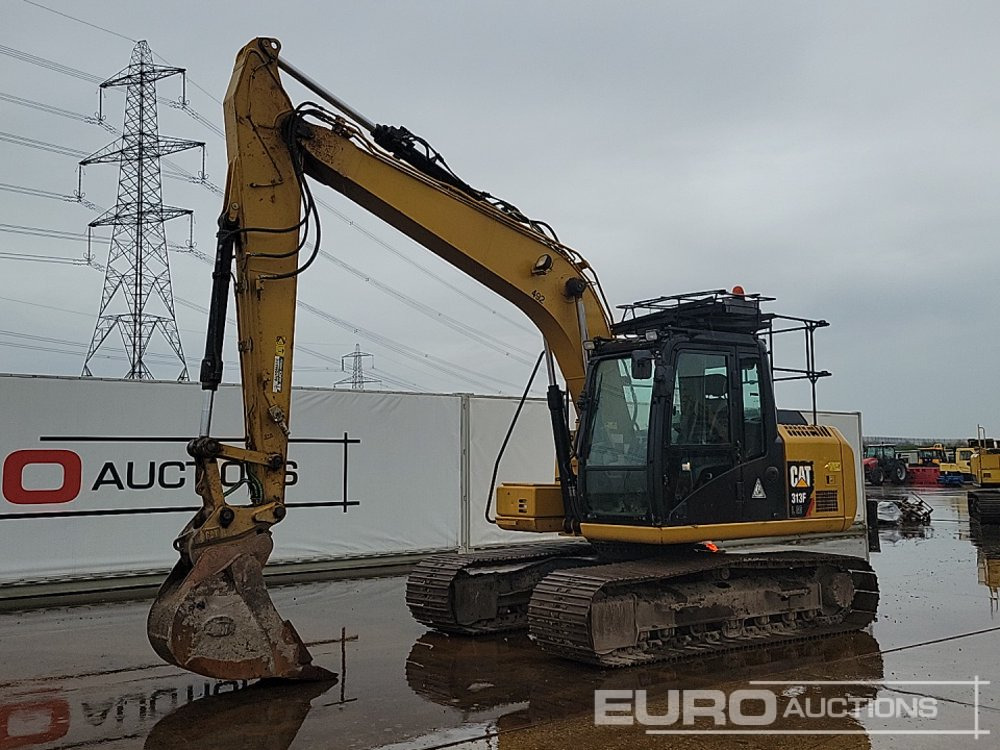 2018 CAT 313FLGC - 履带式挖掘机:图1 2018 CAT 313FLGC - 履带式挖掘机:图1