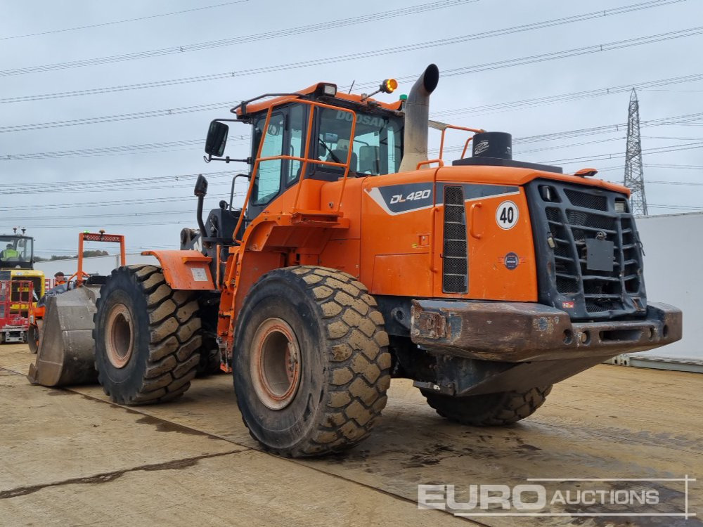 2018 Doosan DL420-5 - 轮式装载机:图3 2018 Doosan DL420-5 - 轮式装载机:图3